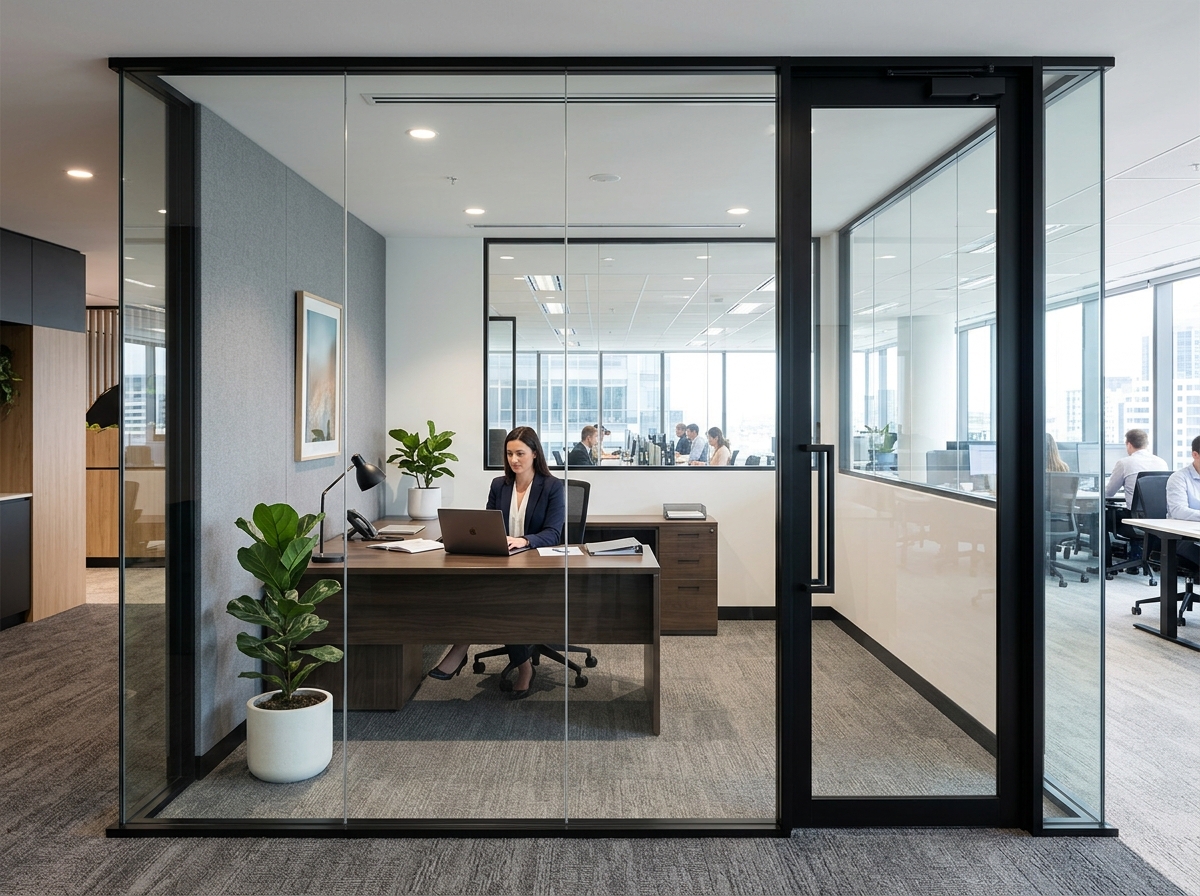 Office Glass Partition